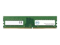 Dell - DDR4 - modul - 16 GB - DIMM 288-pin - 3200 MHz / PC4-25600 - 1.25 V - ej buffrad - icke ECC - Uppgradering - för Alienware Aurora R10, Aurora R12 AB600820