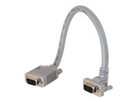 C2G Premium SXGA 90° Up Angled - VGA-kabel - HD-15 (VGA) (hane) till HD-15 (VGA) (hane) - 2 m - 90° kontakt 81042