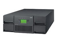 Lenovo TS3200 3573-L4U - Bandbibliotek - 38.4 TB / 76.8 TB - platser: 48 - inga bandenheter - högsta antal enheter: 4 - extern - 4U - streckkodsläsare, kryptering - för P/N: 7376K5G, 7379KEG, 7379KFG, 7379KGG, 7379KHG, 7379KKG, 7944KAG, 7944KBG, 7945KDG 35734UL