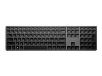 HP Dual Mode 975 - Tangentbord - bakgrundsbelyst - trådlös - Bluetooth - hela norden - för ProBook 445 G9, 455 G9; ZBook Power G9, Studio G9; ZBook Firefly 14 G9; ZBook Fury 16 G9 3Z726AA#UUW