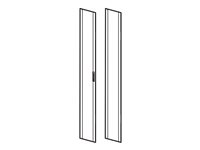 APC NetShelter SX - Rackdörr - grå - 42U - för P/N: NBWL0355A, SMC1500I-2UC, SMX2000LVNCUS, SMX3000HVTUS, SRT1000RMXLI, SRT1000RMXLI-NC AR7150G