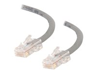 C2G Cat5e Non-Booted Unshielded (UTP) Network Patch Cable - Patch-kabel - RJ-45 (hane) till RJ-45 (hane) - 20 m - UTP - CAT 5e - tvinnad, enhetsstart - grå 83009