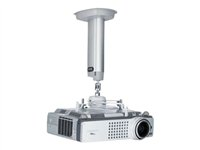 SMS Projector CL F1000 w/ SMS Unislide - Monteringssats (takmontering) - lutning och vridning - för projektor - silver, aluminium - takmonterbar AE014029