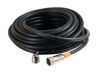 C2G RapidRun Multi-Format Runner Cable - CMG-rated - Kabel för video / ljud - MUVI-kontakt hona till MUVI-kontakt hona - 3 m - svart 87107