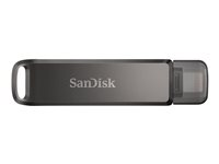 SanDisk iXpand Luxe - USB flash-enhet - 256 GB - USB-C / Lightning SDIX70N-256G-GN6NE