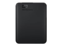 WD Elements Portable WDBU6Y0040BBK - Hårddisk - 4 TB - extern (portabel) - USB 3.0 WDBU6Y0040BBK-WESN