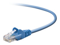 Belkin - Patch-kabel - RJ-45 (hane) till RJ-45 (hane) - 5 m - STP - CAT 5e - formpressad, hakfri - blå A3L791CP05MBLHS