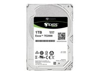 Seagate Exos 7E2000 ST1000NX0373 - Hårddisk - krypterat - 1 TB - inbyggd - 2.5" SFF - SAS 12Gb/s - nearline - 7200 rpm - buffert: 128 MB - Self-Encrypting Drive (SED) ST1000NX0373