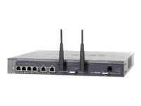 NETGEAR ProSecure Unified Threat Management Firewall UTM9S - Säkerhetsfunktion - med 1 års webb, 1 års e-post och 1 års programunderhåll samt uppgraderingar, 24/7-stöd och avancerat byte - 4 portar - GigE - Wi-Fi - 2.4 GHz, 5 GHz - 1U UTM9EWW-100EUS