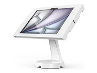 Compulocks iPad Air M2 & M3 11", Apex Enclosure Mast Stand - White - Monteringssats (hölje, ställ) - för surfplatta - låsbar - metallram - vit - skärmstorlek: 11" - bänkskiva, väggmonterbar - för Apple 11-inch iPad Air (M2, M3) 333W11APXW