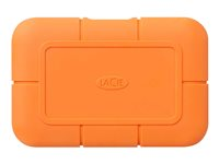 LaCie Rugged SSD STHR4000800 - SSD - krypterat - 4 TB - extern (portabel) - USB 3.2 Gen 2 / Thunderbolt 3 (USB-C kontakt) - Self-Encrypting Drive (SED) - med Seagate Rescue Data Recovery STHR4000800