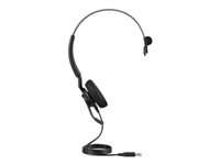 Jabra Engage 40 Mono - Headset - på örat - kabelansluten - USB-A - ljudisolerande - Optimerad för UC 4093-410-279