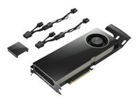 NVIDIA RTX A6000 - Grafikkort - RTX A6000 - 48 GB GDDR6 - PCIe 4.0 x16 - 4 x DisplayPort - för ThinkCentre M75t Gen 2; ThinkStation P520; P620; P720; P920 4X61D17227