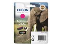 Epson 24XL - 8.7 ml - XL - magenta - original - blister med RF-larm/akustiskt larm - bläckpatron - för Expression Photo XP-55, 750, 760, 850, 860, 950, 960; Expression Premium XP-750, 850 C13T24334020