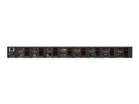 Lenovo RackSwitch G8316 - Switch - L3 - Administrerad - 16 x 10 Gigabit / 40 Gigabit QSFP+ - främre till bakre luftflöde - rackmonterbar 8036AFX