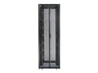 APC NetShelter SX Enclosure - Rack skåp - utan sidor - svart - 42U - 19" AR3150X609