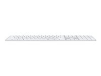 Apple Magic Keyboard with Touch ID and Numeric Keypad - Tangentbord - trådlös - Bluetooth - svensk MK2C3S/A