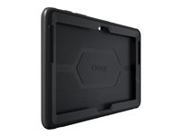 OtterBox Defender Series Samsung Galaxy Tab 2 (10.1) - Skydd för surfplatta - silikon, polykarbonat - svart - för Samsung Galaxy Tab 2 (10.1), Tab 2 (10.1) WiFi 77-23994