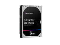 WD Ultrastar DC HA340 WUS721206BLE6L4 - Hårddisk - datacenter - 6 TB - inbyggd - 3.5" - SATA 6Gb/s - 7200 rpm - buffert: 256 MB 0B47077