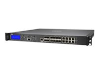 SonicWall SuperMassive 9400 - Säkerhetsfunktion - begränsad licensanvändning - 10GbE - 1U - kan monteras i rack 01-SSC-1066