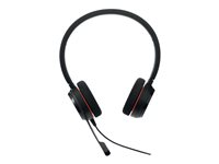 Jabra Evolve 20 MS stereo - Headset - på örat - kabelansluten - USB-C - ljudisolerande 4999-823-189