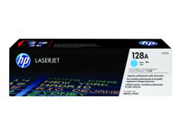 HP 128A - Cyan - original - LaserJet - tonerkassett (CE321A) - för Color LaserJet Pro CP1525n, CP1525nw; LaserJet Pro CM1415fn, CM1415fnw CE321A