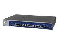 NETGEAR Plus XS512EM - V2 - switch - L3 - smart x 100/1000/2.5G/5G/10GBase-T x kombo 10 Gigabit SFP+ - skrivbordsmodell, rackmonterbar - för NETGEAR AGM731F, AXM764; ProSafe AGM731F, AGM734, AXM761, AXM762, AXM763, AXM764 XS512EM-200EUS