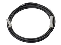 HPE Direct Attach Cable - Direktkopplingskabel - QSFP+ till QSFP+ - 5 m - dubbelaxlad 720202-B21