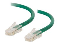 C2G Cat5e Non-Booted Unshielded (UTP) Network Patch Cable - Patch-kabel - RJ-45 (hane) till RJ-45 (hane) - 5 m - UTP - CAT 5e - tvinnad, enhetsstart - grön 83065