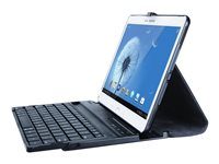 Targus Versavu Keyboard Case & Stand - Tangentbord och foliefodral - Bluetooth - svart - för Samsung Galaxy Tab 3 (10.1 tum) THZ219NO