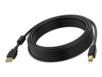 Vision Professional - USB-kabel - USB (hane) till USB typ B (hane) - USB 2.0 - 3 m - svart TC 3MUSB/BL