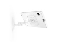 Compulocks Galaxy Tab A9+ Apex Enclosure Swing Wall Mount - Monteringssats (ställ, hölje, väggfäste) - för surfplatta - vridbart - låsbar - metallram - vit - väggmonterbar - för Samsung Galaxy Tab A9+ 827W11GAPX9W