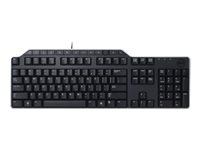 Dell KB522 - Tangentbord - USB - QWERTY - Svenska/finska - svart 580-17682