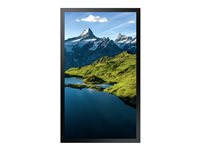 Samsung OH75A - 75" Diagonal klass (74.5" visbar) - OHA Series LED-bakgrundsbelyst LCD-skärm - digital skyltning utomhus - full sol - Tizen OS - 4K UHD (2160p) 3840 x 2160 - Direct LED - svart LH75OHAEBGBXEN