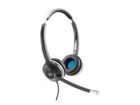 Cisco 532 Wired Dual - Headset - på örat - kabelansluten - för Cisco DX70, DX70 - MSRP, DX80, DX80 (No Radio); IP Phone 8851, 8861, 8865, 8865NR CP-HS-W-532-USBA=