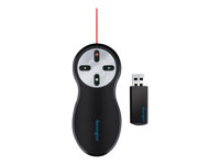 Kensington Si600 Wireless Presenter with Laser Pointer - Presentationsfjärrkontroll - 4 knappar - RF - svart 33374EU