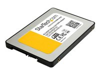 StarTech.com M.2 SSD till 2,5" SATA III-adapter - M.2 solid state-enhetskonverterare med skyddshölje - Kontrollerkort - M.2 - SATA 6Gb/s - SATA - svart - för P/N: BRACKET125PT, BRACKET125PTP, BRACKET225PT, BRACKET425F SAT2M2NGFF25