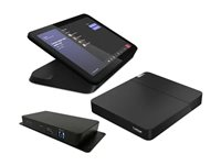 Lenovo ThinkSmart Core - Controller Kit - paket för videokonferens (pekskärmskonsol, beräkningssystem) - med 3 års Lenovo Premier Support + underhåll första året - Certifierad för Microsoft Teams Rooms - svart - power adapter included 12QJ0004MT