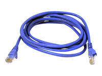 Belkin High Performance - Patch-kabel - RJ-45 (hane) till RJ-45 (hane) - 1 m - CAT 6 - hakfri - blå A3L980CP01MBLHS