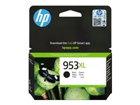 HP 953XL - 42.5 ml - Lång livslängd - svart - original - Officejet - bläckpatron - för Officejet Pro 7720 Wide Format, 7730 Wide Format, 7740, 8210, 8720, 8730 L0S70AE#LS3