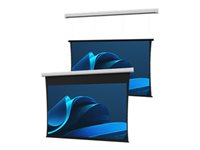 Da-Lite Myriad Reveal Series - Projektorduk - HDTV format - väggmontering, takmontering - motoriserad - 220 V - 193" (490 cm) - 16:9 - HD Progressive 1.0 - vit - TAA-kompatibel DL100150EL