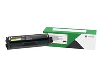 Lexmark - Lång livslängd - gul - original - tonerkassett LCCP, LRP - för Lexmark C3326dw, MC3326adwe, MC3326i C332HY0