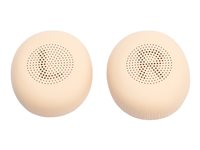 Jabra - Öronkudde - beige (paket om 6) - för Evolve2 65 MS Mono, 65 MS Stereo, 65 UC Mono, 65 UC Stereo 14101-78