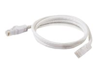 C2G Cat6 Booted Unshielded (UTP) Network Patch Cable - Patch-kabel - RJ-45 (hane) till RJ-45 (hane) - 30 m - UTP - CAT 6 - formpressad, hakfri, tvinnad - vit 83495