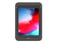 Compulocks iPad 10.2" Lock and Security Case Bundle with Combination Cable Lock - Baksidesskydd för surfplatta - aluminium - svart - 10.2" - för Apple 10.2-inch iPad (7:e generation, 8:e generation, 9:e generation) WOLF102BCL