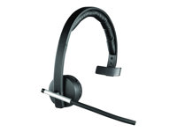 Logitech Wireless Headset Mono H820e - Headset - på örat - DECT - trådlös 981-000512