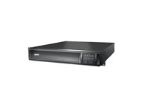 APC Smart-UPS X 750 Rack/Tower LCD - UPS (kan monteras i rack) - AC 230 V - 600 Watt - 750 VA - utgångskontakter: 8 - 2U - svart SMX750I