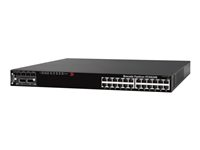 Brocade FastIron CX 624S-HPOE - Switch - L3 - Administrerad - 24 x 10/100/1000 (PoE) + 4 x kombinations-SFP - rackmonterbar - PoE FCX624S-HPOE