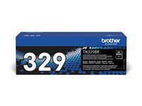 Brother TN329BK - Svart - original - tonerkassett - för Brother DCP-L8450CDW, HL-L8350CDW, HL-L8350CDWT, MFC-L8850CDW TN329BK