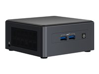 Intel Next Unit of Computing Kit 11 Pro Kit - NUC11TNHi50L - mini-PC Core i5 1135G7 2.4 GHz - 0 GB - ingen HDD BNUC11TNHI50L00